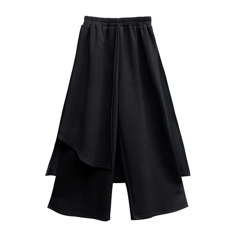 Punky Layered Capri Trousers