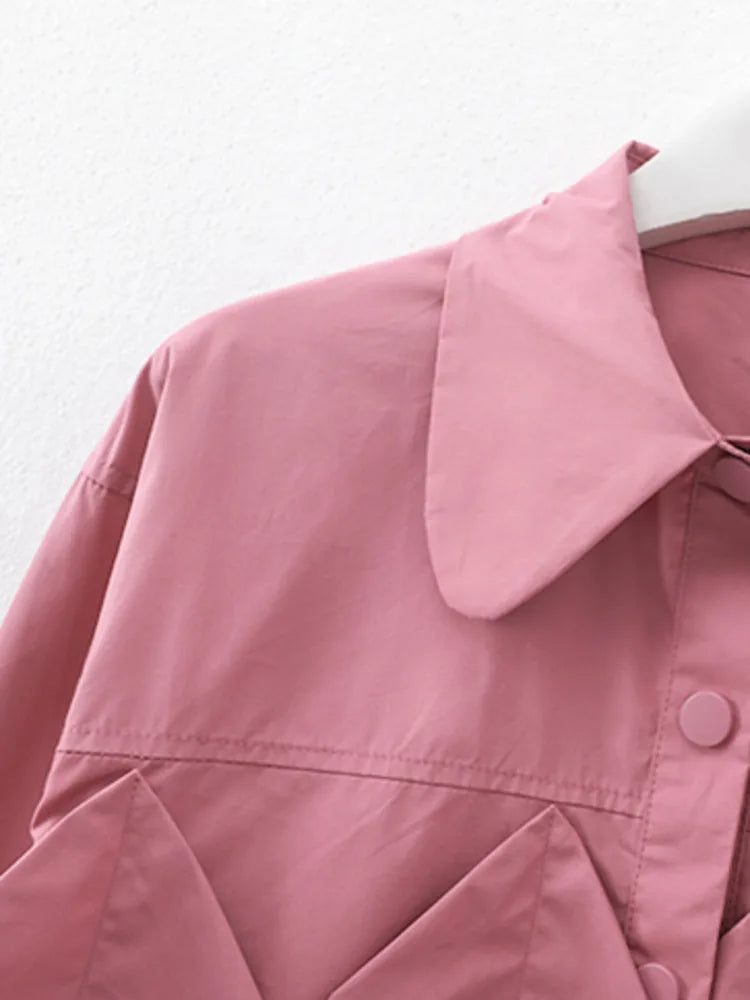 Heartfelt Charm Cropped Blouse – Romantic Edge