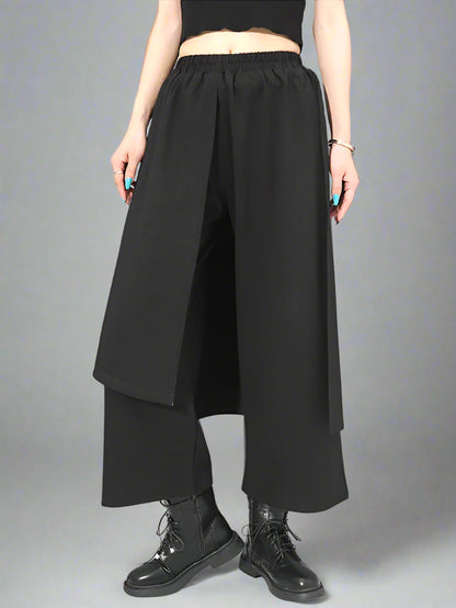 Punky Layered Capri Trousers