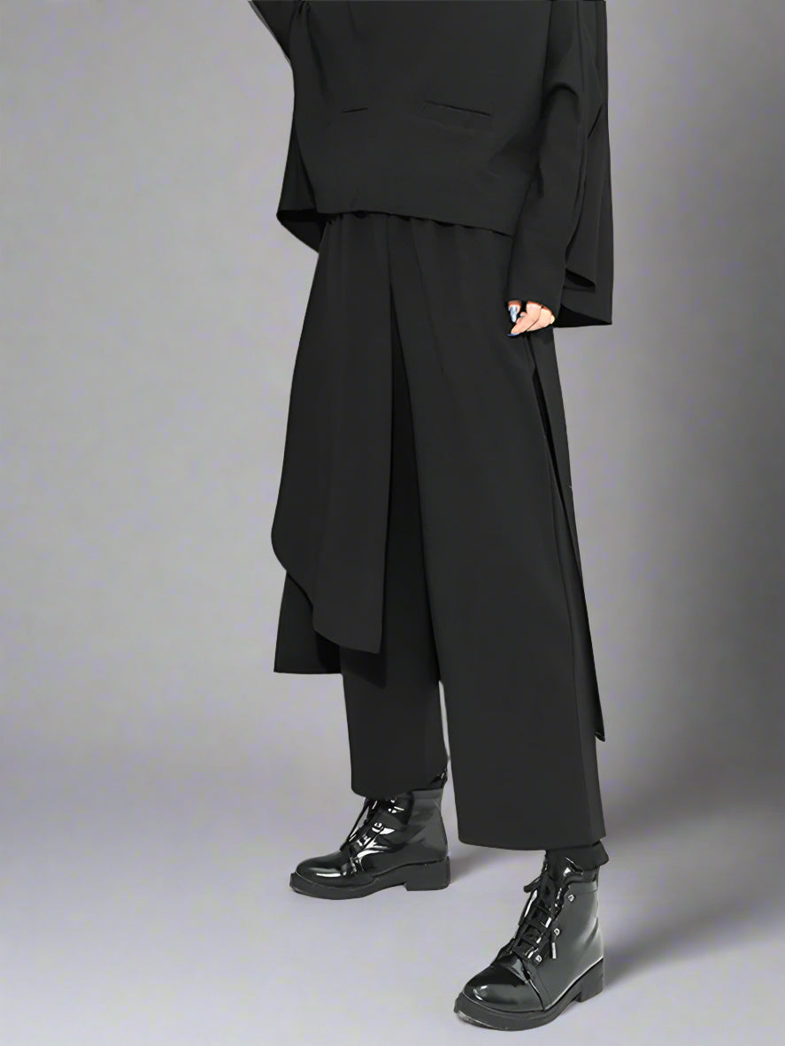 Punky Layered Capri Trousers