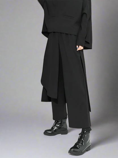 Punky Layered Capri Trousers