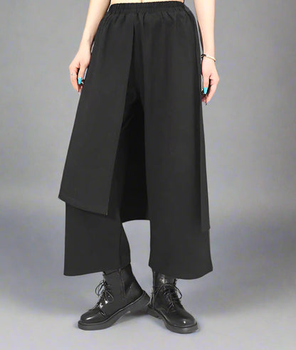 Punky Layered Capri Trousers