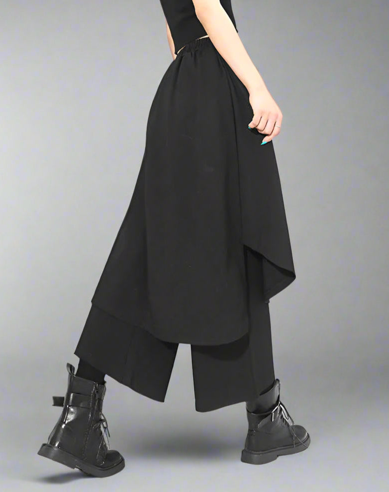 Punky Layered Capri Trousers
