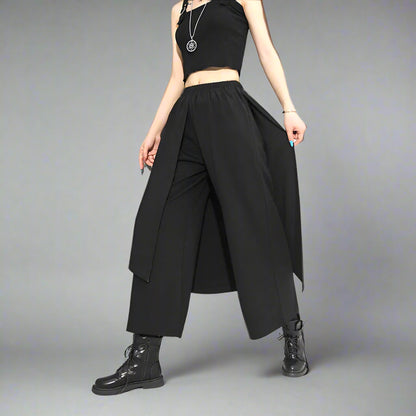 Punky Layered Capri Trousers