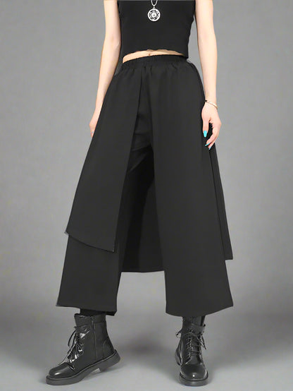 Punky Layered Capri Trousers