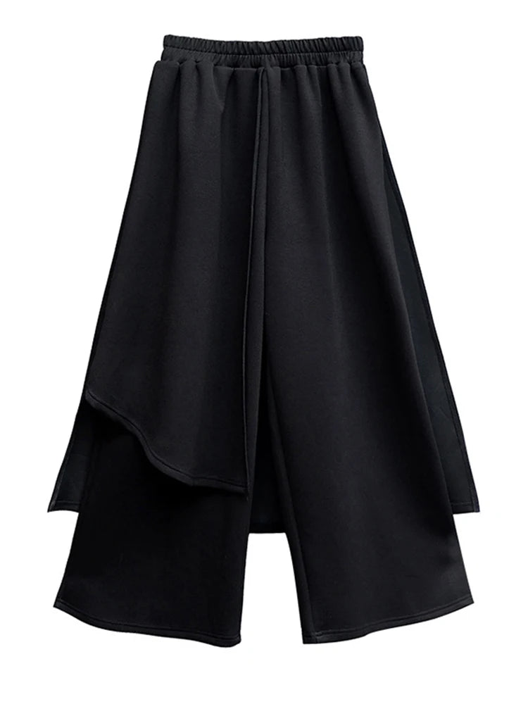 Punky Layered Capri Trousers